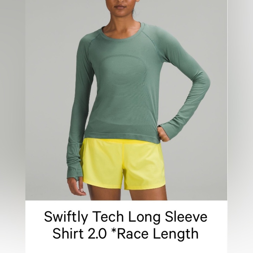Lululemon Swiftly Long Sleeve Race